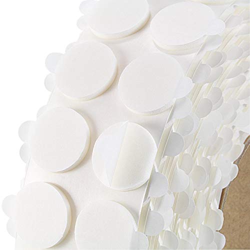 Klebeshop24 DOPPELSEITIGE SCHAUMKLEBEPUNKTE | 3 mm Dicke | GRÖSSE & MENGE WÄHLBAR | Klebepunkte für raue & unebene Untergründe | Anpassungsfähig & stark haftend / (Ø 25 mm, 1000 Stück) von KLEBESHOP24
