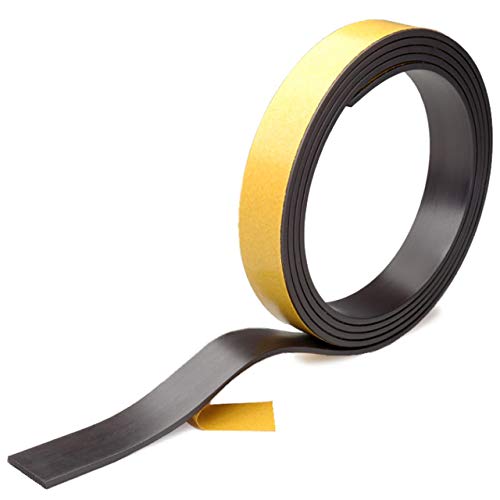 Klebeshop24 MAGNETBAND SELBSTKLEBEND | Abmessungen wählbar / 12,5 x 1,5 mm, 1 m auf Rolle Klebeshop24 MAGNETBAND SELBSTKLEBEND | Abmessungen wählbar / 12,5 x 1,5 mm, 1 m auf Rolle von KLEBESHOP24