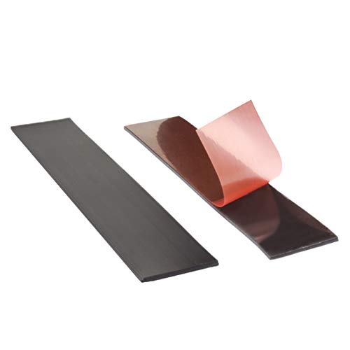 Klebeshop24 MAGNETBAND SELBSTKLEBEND | Abmessungen wählbar | Magnetisches Klebeband | Flexibel, schneidbar, bruchfest | Einseitig magnetisiert / 10 Streifen je 25,4 x 100 x 1,5 mm Klebeshop24 MAGNETBAND SELBSTKLEBEND | Abmessungen wählbar | Magnetisches Klebeband | Flexibel, schneidbar, bruchfest | Einseitig magnetisiert / 10 Streifen je 25,4 x 100 x 1,5 mm von KLEBESHOP24