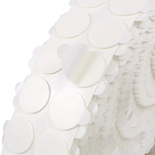 Klebeshop24 SCHAUMKLEBEPUNKTE DOPPELSEITIG | Stark klebend | 1 mm Dicke | Größe & Menge wählbar/Ø 30 mm, 2500 Stück von KLEBESHOP24