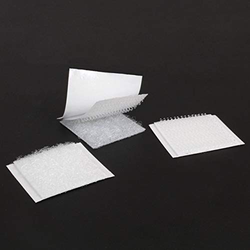 Klettpads selbstklebend quadratisch 25 mm x 25 mm weiß, 10 Paare Haken & Flausch Klettpads selbstklebend quadratisch 25 mm x 25 mm weiß, 10 Paare Haken & Flausch von KLEBESHOP24