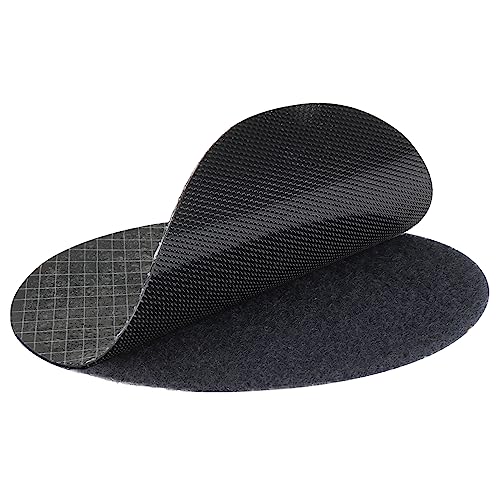 KLEBESHOP24 Klettpunkte Ø80 mm | extra groß | selbstklebend | schwarz | Set - Haken & Flausch je 2 Stück KLEBESHOP24 Klettpunkte Ø80 mm | extra groß | selbstklebend | schwarz | Set - Haken & Flausch je 2 Stück von KLEBESHOP24