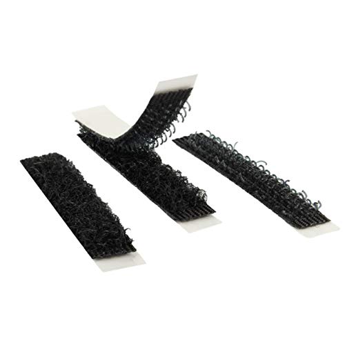 Klettstreifen Haken & Flausch selbstklebend 30 mm x 6 mm 20 Stück von KLEBESHOP24
