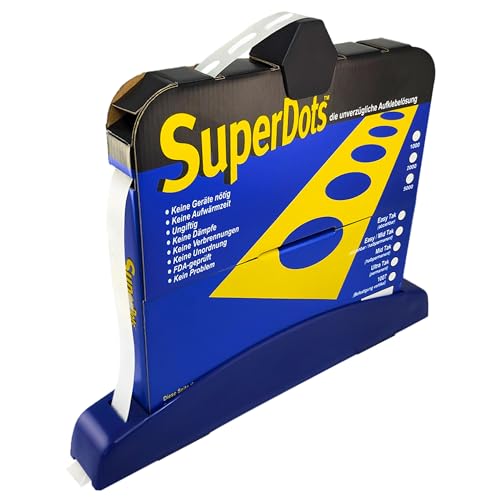 Superstrips doppelseitige Klebestreifen mit Zubehör / 35 x 5 mm, 2000 Stück, Klebestärke Midtak ablösbar Superstrips doppelseitige Klebestreifen mit Zubehör / 35 x 5 mm, 2000 Stück, Klebestärke Midtak ablösbar von KLEBESHOP24