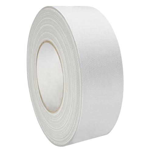 Premium Gewebeband verschiedene Breiten und Farben wählbar/weiß 38 mm x 50 m von KLEBESHOP24