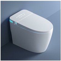 Intelligente Toilette (Tankless) Kleenmac Olivia KEB2025TRF (japanische Toilette) vertikaler Auslass 250 mm Grau - Grau von KLEENMAC