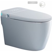 Intelligente Toilette (Tankless) Kleenmac Olivia KEB2025TRW (japanische Toilette) horizontaler Abgang 180 mm Weiß - Weiß von KLEENMAC