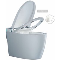 Intelligente Toilette (Tankless) Kleenmac Olivia KEB2030TRW (japanische Toilette) vertikaler Auslass 300 mm Weiß - Weiß von KLEENMAC