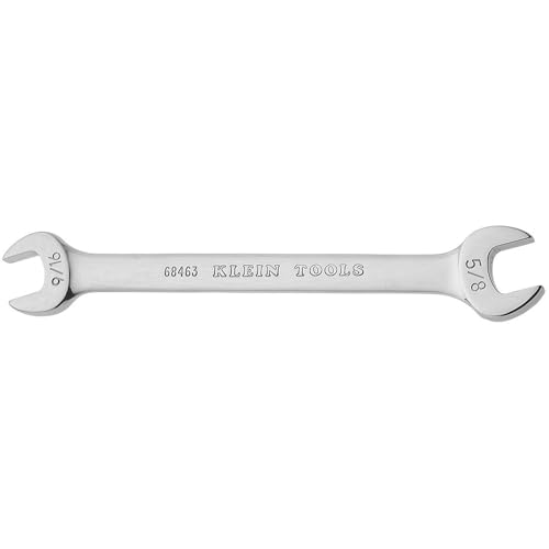 KLEIN TOOLS 68463 9/16-Inch and 5/8-Inch Ends Open-End Wrench by North Coast Electric von KLEIN TOOLS