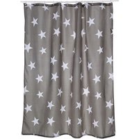 KLEINE WOLKE Duschvorhang »Nova«, BxH: 180 x 200 cm, Sterne, grau von KLEINE WOLKE