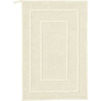 Kleine Wolke Badteppich Nico sandbeige Polyester 50 x 80 cm Badvorleger, Teppiche & Toilettensitzabdeckungen von KLEINE WOLKE
