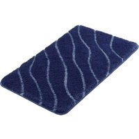Kleine Wolke - Badteppich Tram Mare blau Polyacryl 70 x 120 cm Badvorleger, Teppiche & Toilettensitzabdeckungen von KLEINE WOLKE