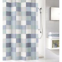 Kleine Wolke Duschvorhang Check mare, 180 x 200 cm Duschvorhänge von KLEINE WOLKE