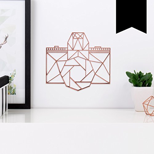 KLEINLAUT 3D-Origami, Kamera, 20 x 18,2 cm (M), Schwarz von KLEINLAUT