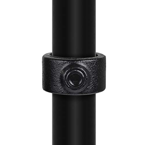 Klemp - Schwarz Stellring, Befestigungs-Ring, Rohrverbinder-Sicherung, inkl. Schrauben Typ 60BB - 26,9 mm / ¾" von KLEMP