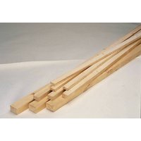 Klenk Holz Holzlatte, Fichte / Tanne, BxH: 4,8 x 2,4 cm, rau - beige von Klenk Holz