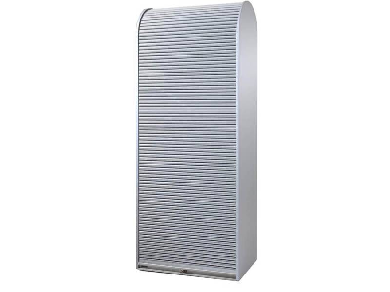 KLENK Dancer Aktenschrank mit Rolladen Korpus silber | Rollladen silber von KLENK