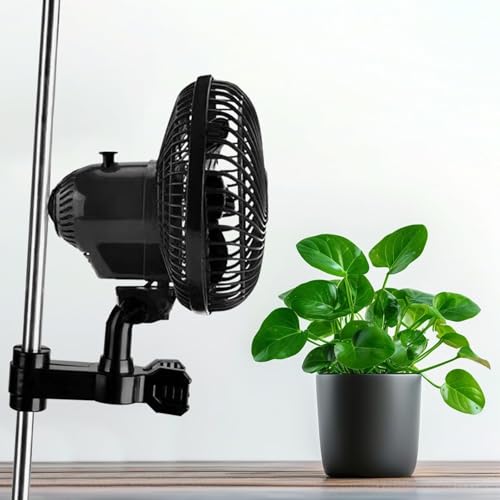 KLGFI Pack of 3 Grow Ventilator mit Clip Oszillierend, 20W Clip Ventilator mit 2 Geschwind, Grow Lüfter KLGFI Pack of 3 Grow Ventilator mit Clip Oszillierend, 20W Clip Ventilator mit 2 Geschwind, Grow Lüfter von KLGFI