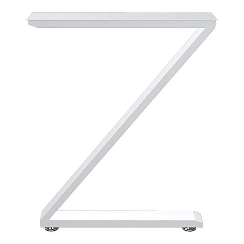 1 Stehtischbeine,Schmiedeeiserne MöBelbeine,Z-FöRmiger Möbelfüße,Ausgestattet mit Kratzfesten FußPolstern Stabiler Balance Hochwertiger Lackierung Langlebig/Weiß / 45CM 1 Stehtischbeine,Schmiedeeiserne MöBelbeine,Z-FöRmiger Möbelfüße,Ausgestattet mit Kratzfesten FußPolstern Stabiler Balance Hochwertiger Lackierung Langlebig/Weiß / 45CM von KLHGBH