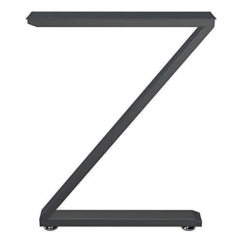 1 Stehtischbeine,Schmiedeeiserne MöBelbeine,Z-FöRmiger Möbelfüße,Ausgestattet mit Kratzfesten FußPolstern Stabiler Balance Hochwertiger Lackierung Langlebig/grau / 55CM 1 Stehtischbeine,Schmiedeeiserne MöBelbeine,Z-FöRmiger Möbelfüße,Ausgestattet mit Kratzfesten FußPolstern Stabiler Balance Hochwertiger Lackierung Langlebig/grau / 55CM von KLHGBH