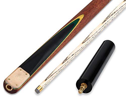 10 Mm Eschenholz Pool Cue Stick,Handgemachtes Snooker Queue,mit VerläNgerungsstange Optionaler Hartschalenkoffer Verwendet FüR Britisches Billard/A / 145cm von KLHGBH