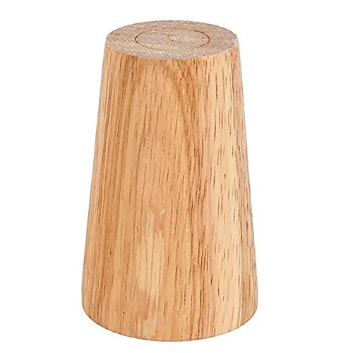 1x Holz Tischbeine,Konische Tischbeine,mit rutschfesten Fußpolstern,um Geräusche zu vermeiden(40cm,50cm,60cm) / Vertikal / 40cm von KLHGBH