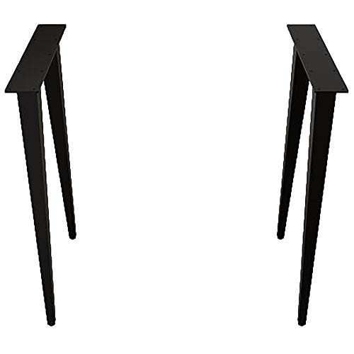 2x Stahl Tischbeine,Schwere Metall Tischbeine,FüR Esstisch,Schreibtisch,Schminktisch,Vier GrößEn ErhäLtlich/Schwarz/XL 2x Stahl Tischbeine,Schwere Metall Tischbeine,FüR Esstisch,Schreibtisch,Schminktisch,Vier GrößEn ErhäLtlich/Schwarz/XL von KLHGBH