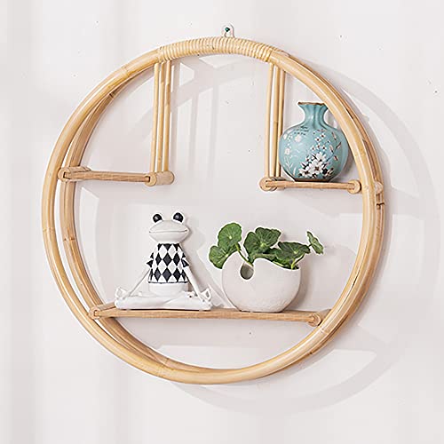 3-Lagiges Wandregal,Wanddekoration Regal aus Achat-Rattan,Handgefertigt im Chinesischen Stil/Als zeigen / 66x14.5cm 3-Lagiges Wandregal,Wanddekoration Regal aus Achat-Rattan,Handgefertigt im Chinesischen Stil/Als zeigen / 66x14.5cm von KLHGBH