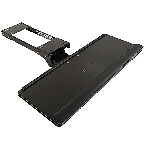 360 Grad Verstellbare Tastaturschublade,Ergonomischer TastaturstäNder mit 25 Cm Breitem Handgelenk und Mauspad FüR BüRo und Heimgebrauch/A / 75cm von KLHGBH