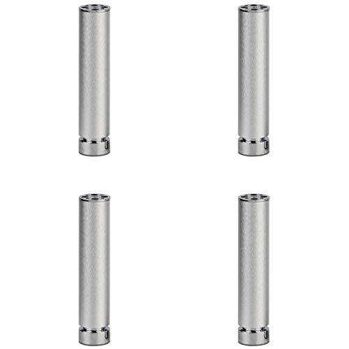 4-Teilige MöBelfüßE,Dicke Zylindrische MöBelbeine Aus Aluminiumlegierung,Verstellbare Tv-SchrankstüTzfüßE Mit Rutschfesten GummifußPolstern,MetallmöBel Fuß Rostet Nicht/Silber / 40cm 4-Teilige MöBelfüßE,Dicke Zylindrische MöBelbeine Aus Aluminiumlegierung,Verstellbare Tv-SchrankstüTzfüßE Mit Rutschfesten GummifußPolstern,MetallmöBel Fuß Rostet Nicht/Silber / 40cm von KLHGBH