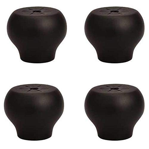 4 X MöBelfüßE,Massivholz-Schlafsofa Und Couchtischbeine,HolzstüTzfüßE,Runde Erhabene Kissen,MöBelzubehöR,ErsatzfüßE FüR FernsehschräNke,MöBelbeine Stumm/Schwarz / 4cm 4 X MöBelfüßE,Massivholz-Schlafsofa Und Couchtischbeine,HolzstüTzfüßE,Runde Erhabene Kissen,MöBelzubehöR,ErsatzfüßE FüR FernsehschräNke,MöBelbeine Stumm/Schwarz / 4cm von KLHGBH