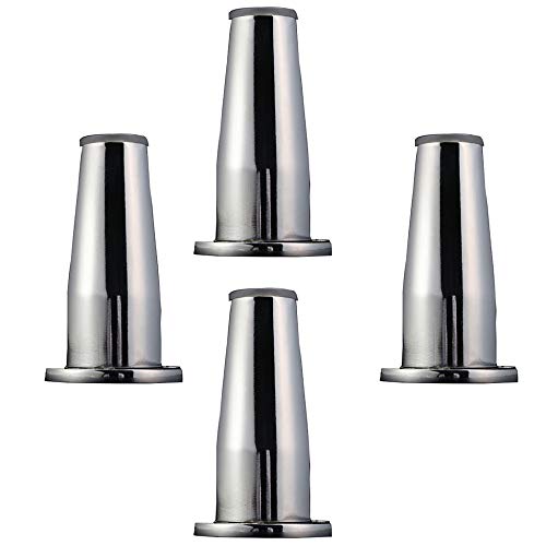 4 X MöBelfüßE,Verstellbare StüTzfüßE Aus Silber,MöBelbeine Aus Konischer Zinklegierung,Metallbeine FüR Tisch,Bett,Fernsehschrank,MöBel Fuß Mit Rutschfesten Matten Stumm/A / 8cm 4 X MöBelfüßE,Verstellbare StüTzfüßE Aus Silber,MöBelbeine Aus Konischer Zinklegierung,Metallbeine FüR Tisch,Bett,Fernsehschrank,MöBel Fuß Mit Rutschfesten Matten Stumm/A / 8cm von KLHGBH