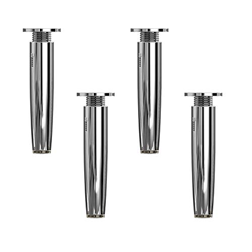 4PCS Verstellbare MöBelbeine ErsatzfüßE Möbelfüße, MetallmöBelfüßE mit Einer Last von 250 Kg, FüR Regale SchräNke Tische Sofas/Silber / 150mm 4PCS Verstellbare MöBelbeine ErsatzfüßE Möbelfüße, MetallmöBelfüßE mit Einer Last von 250 Kg, FüR Regale SchräNke Tische Sofas/Silber / 150mm von KLHGBH