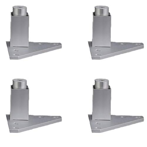 4x MöBelfüßE MöBelbeine MöBel Fuß Verdickte Aluminiumlegierung Schrankbeine Verstellbare Tv-SchrankstüTzfüßE Quadratische Sofabeine Metallersatzfuß Rostet Nicht/Silber / 6cm 4x MöBelfüßE MöBelbeine MöBel Fuß Verdickte Aluminiumlegierung Schrankbeine Verstellbare Tv-SchrankstüTzfüßE Quadratische Sofabeine Metallersatzfuß Rostet Nicht/Silber / 6cm von KLHGBH