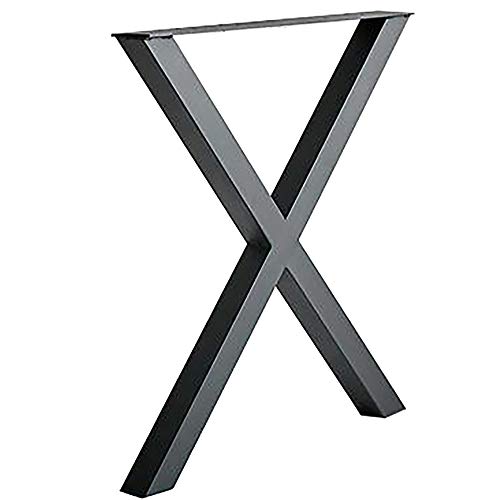 70Cm Tischbeine aus Metall,X-FöRmige Tischbeine mit Verstellbaren FüßEn Stabil und Fest TragfäHigkeit bis 100 Kg Kein Rost Kein Ausbleichen/Schwarz / 60x70CM 70Cm Tischbeine aus Metall,X-FöRmige Tischbeine mit Verstellbaren FüßEn Stabil und Fest TragfäHigkeit bis 100 Kg Kein Rost Kein Ausbleichen/Schwarz / 60x70CM von KLHGBH