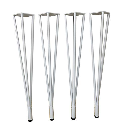 Eisen Kunst Tischbeine,4 Möbel Belbeine,Hochtemperatur-Lackierung, Langlebig et Korrosionsbeständig,Verschiedene Größen,Geeignet FüR Couchtische,Computertische/Weiß / 72CM Eisen Kunst Tischbeine,4 Möbel Belbeine,Hochtemperatur-Lackierung, Langlebig et Korrosionsbeständig,Verschiedene Größen,Geeignet FüR Couchtische,Computertische/Weiß / 72CM von KLHGBH