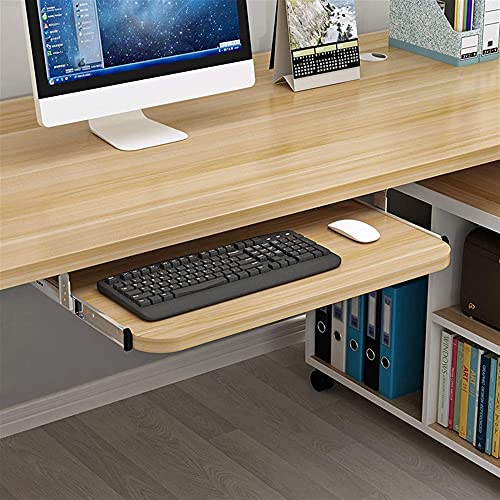 HöLzerne Tastaturablage,Ergonomische,Abgerundete Plattform FüR die Erweiterung Des Schreibtische Computers,54/60/70Cm Optional,mit Leiser Gleitschiene/Licht Walnut / 60cm HöLzerne Tastaturablage,Ergonomische,Abgerundete Plattform FüR die Erweiterung Des Schreibtische Computers,54/60/70Cm Optional,mit Leiser Gleitschiene/Licht Walnut / 60cm von KLHGBH