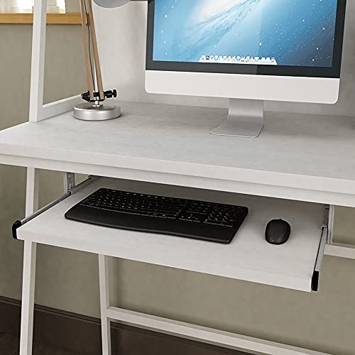 Massivholz-Tastaturablage,54/60/70Cm Rechtwinklig,Desktop-Tastaturplattform mit GeräUschlosem Betrieb,Platzsparend,Stark Tragend/Weiß / 70cm Massivholz-Tastaturablage,54/60/70Cm Rechtwinklig,Desktop-Tastaturplattform mit GeräUschlosem Betrieb,Platzsparend,Stark Tragend/Weiß / 70cm von KLHGBH