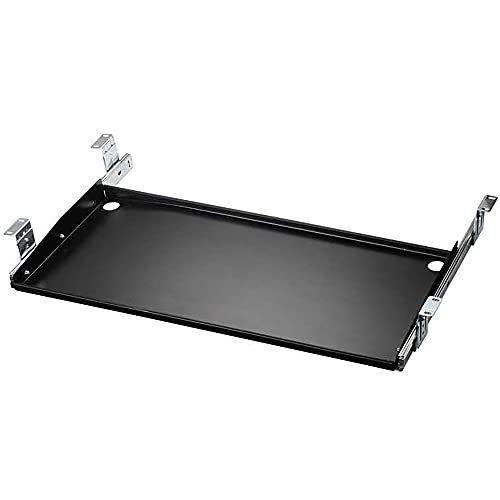 Metalltastatur Regal,Erweiterung Der Tastaturschublade Des Desktop-Computers,Leises und Sanftes Schieben,Geeignet FüR die Meisten Desktops/Schwarz / 590x560mm Metalltastatur Regal,Erweiterung Der Tastaturschublade Des Desktop-Computers,Leises und Sanftes Schieben,Geeignet FüR die Meisten Desktops/Schwarz / 590x560mm von KLHGBH