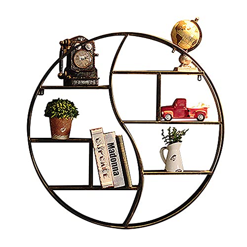 Multifunktionales Schlafzimmer-Wandregal,an Der Wand Montierte PräSentationsstäNder,die Dekoration und Aufbewahrung Integrieren,Rundes Erscheinungsbild/Schwarz / 80x12cm Multifunktionales Schlafzimmer-Wandregal,an Der Wand Montierte PräSentationsstäNder,die Dekoration und Aufbewahrung Integrieren,Rundes Erscheinungsbild/Schwarz / 80x12cm von KLHGBH