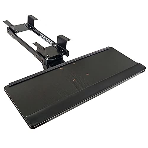 Multifunktionales Tastaturfach,Tastaturschublade unter Dem Schreibtisch,die Sich 360 Grad Drehen LäSst,mit Handgelenk Mauspad FüR Schreibtische mit Balken Unten/A / 65CM Multifunktionales Tastaturfach,Tastaturschublade unter Dem Schreibtisch,die Sich 360 Grad Drehen LäSst,mit Handgelenk Mauspad FüR Schreibtische mit Balken Unten/A / 65CM von KLHGBH