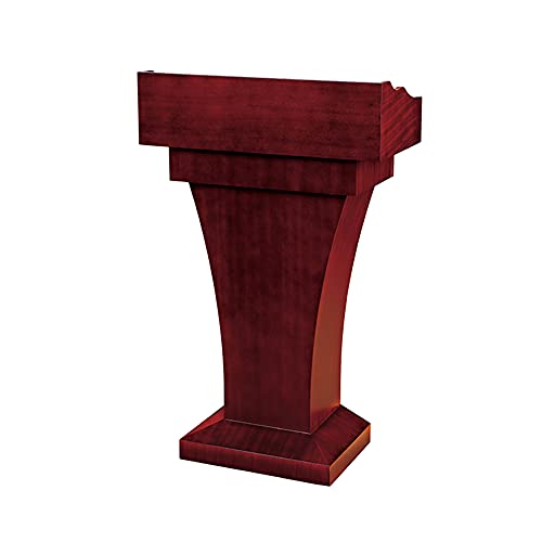 Podium Rednerpult, Schubladentyp Multifunktionaler Notebook-Computertisch aus Massivholz, Verwendet in Banken, Hotels, Unternehmen, Schulen, Hotels/dark red / 70x35x111cm Podium Rednerpult, Schubladentyp Multifunktionaler Notebook-Computertisch aus Massivholz, Verwendet in Banken, Hotels, Unternehmen, Schulen, Hotels/dark red / 70x35x111cm von KLHGBH