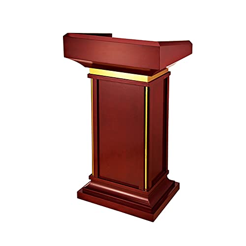 Rednerpult, Bodenstehender Computertisch mit Titanrahmen, mit GeräUschlosen Schiebeschubladen, Sehr Geeignet FüR öFfentliche Reden und PräSentationen/Red / 60x49x112cm Rednerpult, Bodenstehender Computertisch mit Titanrahmen, mit GeräUschlosen Schiebeschubladen, Sehr Geeignet FüR öFfentliche Reden und PräSentationen/Red / 60x49x112cm von KLHGBH