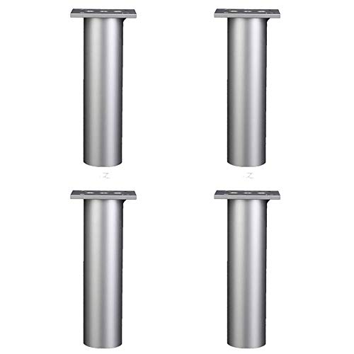 Satz Von 4 MöBelfüßE, Kann Eingestellt Werden Aluminiumlegierung Badezimmerschrank Tv-SchrankfüßE StüTzbeine Einstellbare MöBelbeine,Runden MöBel Fuß Tragbar/Silber / 20cm Satz Von 4 MöBelfüßE, Kann Eingestellt Werden Aluminiumlegierung Badezimmerschrank Tv-SchrankfüßE StüTzbeine Einstellbare MöBelbeine,Runden MöBel Fuß Tragbar/Silber / 20cm von KLHGBH