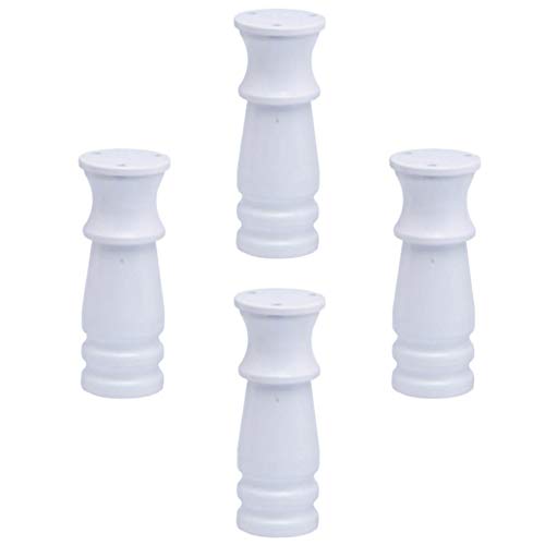 Satz Von 4 MöBelfüßEn,MöBel Fuß Verstellbar 1-10 Mm,Polierte Aluminiumlegierung MöBelbeine,Maximale TragfäHigkeit 300 Kg,Sofa StüTzbeine Tv-Schrank MöBelzubehöR Rutschfest/Weiß / 12cm Satz Von 4 MöBelfüßEn,MöBel Fuß Verstellbar 1-10 Mm,Polierte Aluminiumlegierung MöBelbeine,Maximale TragfäHigkeit 300 Kg,Sofa StüTzbeine Tv-Schrank MöBelzubehöR Rutschfest/Weiß / 12cm von KLHGBH