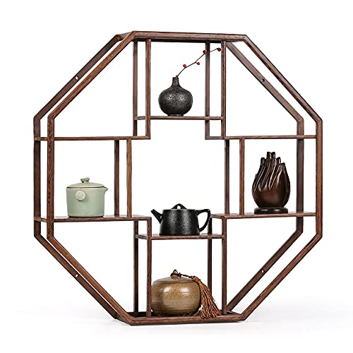 Schwimmende Regale,Chinesische Wandregale aus HüHnerflüGel holz,Rhombus,Display Dekorationen/Als zeigen / 60x12cm Schwimmende Regale,Chinesische Wandregale aus HüHnerflüGel holz,Rhombus,Display Dekorationen/Als zeigen / 60x12cm von KLHGBH