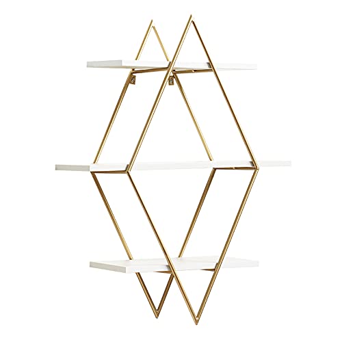 Schwimmende Wandregale, TV-Wand Schmiedeeisernes Holzwandregal, Mehrzweck-Display-Regal FüR SammlerstüCke/A / 80x60x20cm Schwimmende Wandregale, TV-Wand Schmiedeeisernes Holzwandregal, Mehrzweck-Display-Regal FüR SammlerstüCke/A / 80x60x20cm von KLHGBH