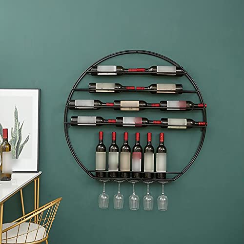 Schwimmendes Wandregal, Dekoratives Schwimmendes Gestell aus Bechereisen, Geeignet FüR Restaurant und Bar Metallwandregal/A / 80x75cm Schwimmendes Wandregal, Dekoratives Schwimmendes Gestell aus Bechereisen, Geeignet FüR Restaurant und Bar Metallwandregal/A / 80x75cm von KLHGBH