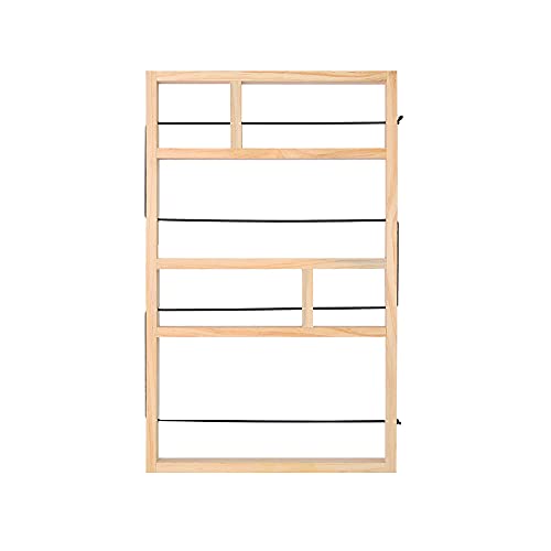 Schwimmendes Wandregal, Multifunktionales Geometrisches Mehrschichtiges Wandregal aus Holz, Geeignet FüR Das Kinderzimmer Des Kindergartens/Holzfarbe / 60x45x1.3cm Schwimmendes Wandregal, Multifunktionales Geometrisches Mehrschichtiges Wandregal aus Holz, Geeignet FüR Das Kinderzimmer Des Kindergartens/Holzfarbe / 60x45x1.3cm von KLHGBH