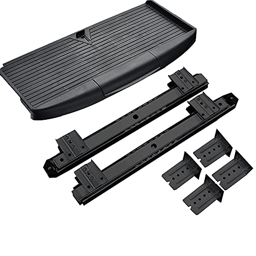 Tastatur-Schiebeplattform,Tastaturablage unter Dem Schreibtisch mit Stifteetui und Verstellbarer Schnalle,ErhöHen Den Komfort und Den Nutzbaren Platz/Schwarz/L Tastatur-Schiebeplattform,Tastaturablage unter Dem Schreibtisch mit Stifteetui und Verstellbarer Schnalle,ErhöHen Den Komfort und Den Nutzbaren Platz/Schwarz/L von KLHGBH
